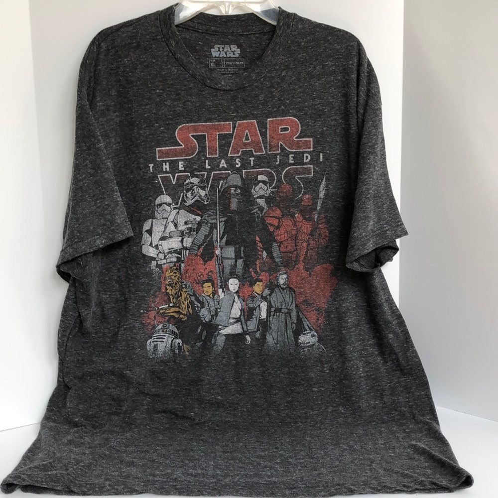 Star Wars The Last Jedi super soft tee shirt size XL